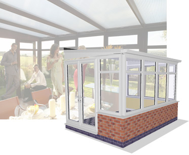 3D image of bespoke conservatory
