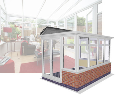 3D image of bespoke conservatory